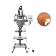 Semi Automatic Powder filling machine protein milk coffee pudding cranberry powder cans bottles premade bags for food shop